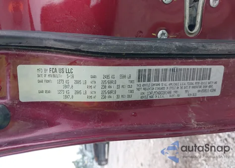 2019 Jeep Cherokee Limited 4X4 из США, поврежденный, VIN 1C4PJMDN6KD201406